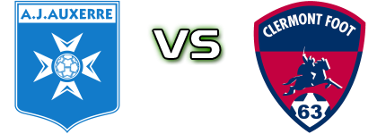 Auxerre - Clermont Foot детайли и статистика