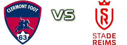 Clermont Foot - Stade de Reims Spiel Prognosen und Statistiken