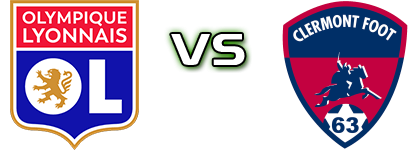 Lyon - Clermont Foot head to head game preview and prediction