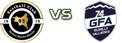 Bobigny AC - GFA Rumilly-Vallières head to head game preview and prediction