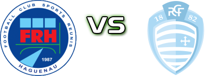 Haguenau - Racing Club детайли и статистика