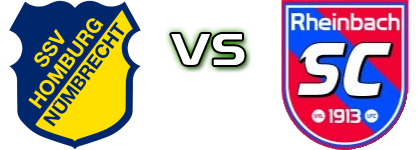 SSV Homburg-Numbrech - Rheinbach head to head game preview and prediction