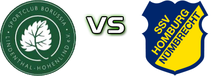 Borussia (LH) - SSV Homburg-Numbrech Detalles y estadisticas