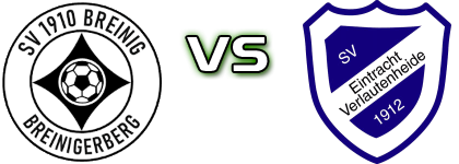 Breinig (B) - SV Eintracht Verlautenheide head to head game preview and prediction