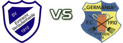 SV Eintracht Verlautenheide - Germania (T) Statistiche e dettagli partita