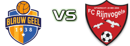 Blauw Geel '38 - Rijnvogels Detalles y estadisticas