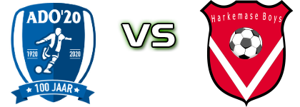 ADO '20 - Harkemase B head to head game preview and prediction