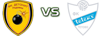 Fk Detonit Junior - Teteks head to head game preview and prediction