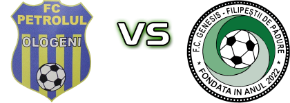 Petrolul Ologeni - Genessis Filipești de Pădure detalji utakmice i statistika
