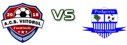 Viitorul Cosminele - Podgoria Vadu Săpat Spiel Prognosen und Statistiken