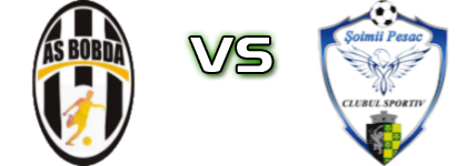 Avântul Bobda - Șoimii Pesac Statistiche e dettagli partita