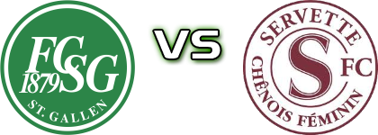 FC St. Gallen-Staad - Servette FCCF head to head game preview and prediction