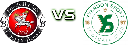 Collex-Bossy - Yverdon Sport FC II Statistiche e dettagli partita