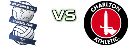 Birmingham - Charlton детайли и статистика Birmingham - Charlton детайли и статистика