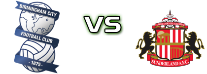 Birmingham - Sunderland Detalles y estadisticas