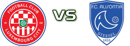 FC Luxembourg City - Alisontia Steinsel head to head game preview and prediction