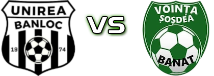 Unirea Banloc - Voința Șoșdea Spiel Prognosen und Statistiken