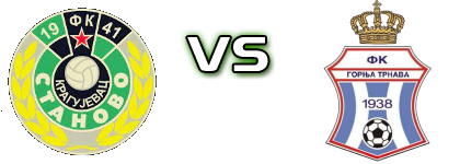 Stanovo 1941 - Gornja Trnava detalji utakmice i statistika