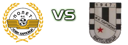 Polet (NK) - Partizan (V) detalji utakmice i statistika Polet (NK) - Partizan (V) detalji utakmice i statistika