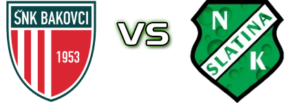 ŠNK Bakovci - Slatina R. Estatísticas e detalhes do jogo