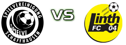 SV Schaffhausen - Linth 04 Detalji meca I statistika.