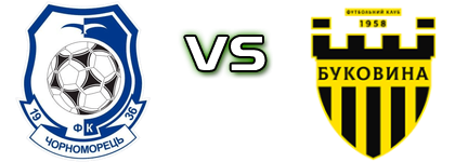 Chornomorets - Bukovyna detalji utakmice i statistika Chornomorets - Bukovyna detalji utakmice i statistika