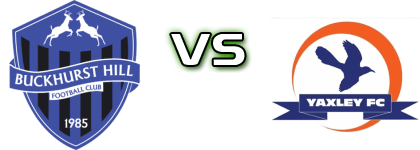 Buckhurst Hill - Yaxley FC Statistiche e dettagli partita