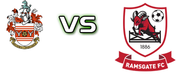 Eastbourne - Ramsgate FC head to head game preview and prediction