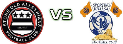 Stone Old Alleynians - Sporting Khalsa FC Statistiche e dettagli partita