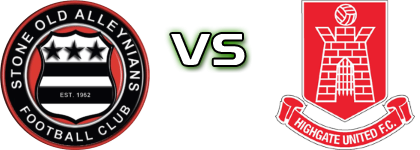 Stone Old Alleynians - Highgate United head to head game preview and prediction