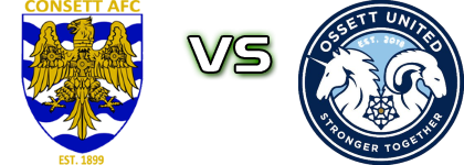 Consett - Ossett United Statistiche e dettagli partita