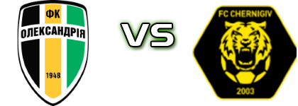 Oleksandria - FC Chernihiv детайли и статистика