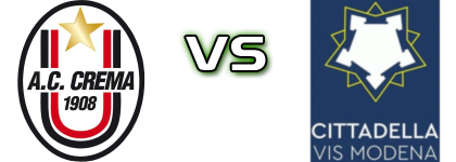 Crema - Cittadella Vis Modena Detalji meca I statistika.