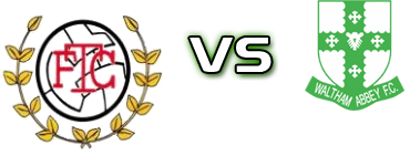 Takeley - Waltham Abbey Spiel Prognosen und Statistiken Takeley - Waltham Abbey Spiel Prognosen und Statistiken