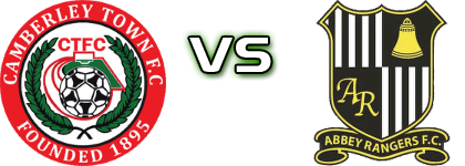 Camberley Town - Abbey Rangers детайли и статистика Camberley Town - Abbey Rangers детайли и статистика
