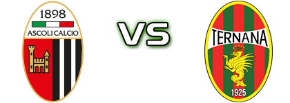 Ascoli - Ternana Statistiche e dettagli partita