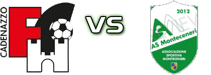 Cadenazzo - Monteceneri head to head game preview and prediction