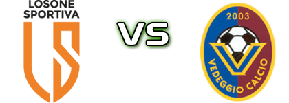 Losone Sportiva - Vedeggio Statistiche e dettagli partita