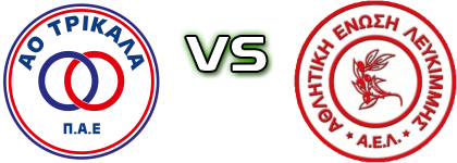 Trikala - AE Lefkimis Estatísticas e detalhes do jogo