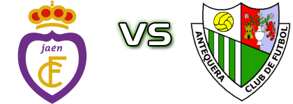 Real Jaén - Antequera Estatísticas e detalhes do jogo