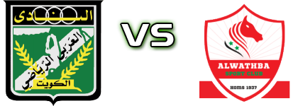Al-Arabi - Al-Wathba Statistiche e dettagli partita