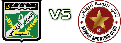 Al-Arabi - Nejmeh detalji utakmice i statistika