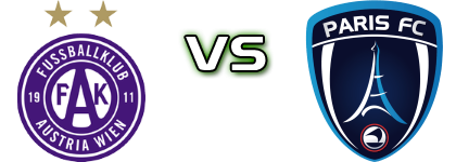 Austria Wien - Paris head to head game preview and prediction Austria Wien - Paris head to head game preview and prediction