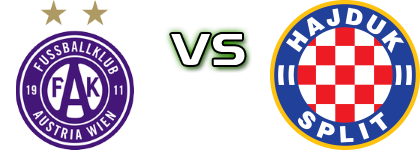 Austria Wien - ŽNK Hajduk Statistiche e dettagli partita