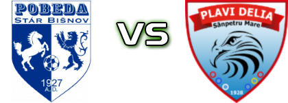 Pobeda Stár Bišnov - Plavi Delia Sânpetru Mare Detalji meca I statistika.