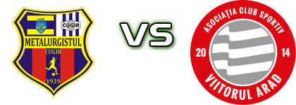 Metalurgistul Cugir - Viitorul Arad Estatísticas e detalhes do jogo