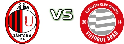 Unirea Sântana - Viitorul Arad детайли и статистика