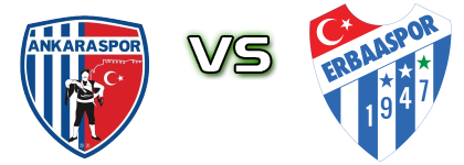 Ankaraspor - Erbaaspor Statistiche e dettagli partita