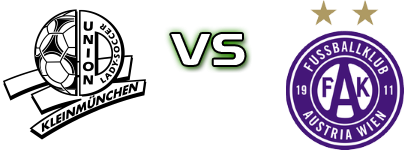 Kleinmünchen - Austria Wien Statistiche e dettagli partita