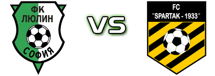 Lyulin  - Spartak 1933  детайли и статистика